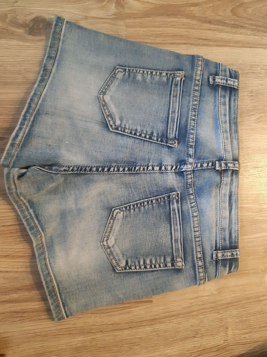 Szorty spodenki jeans 36 S