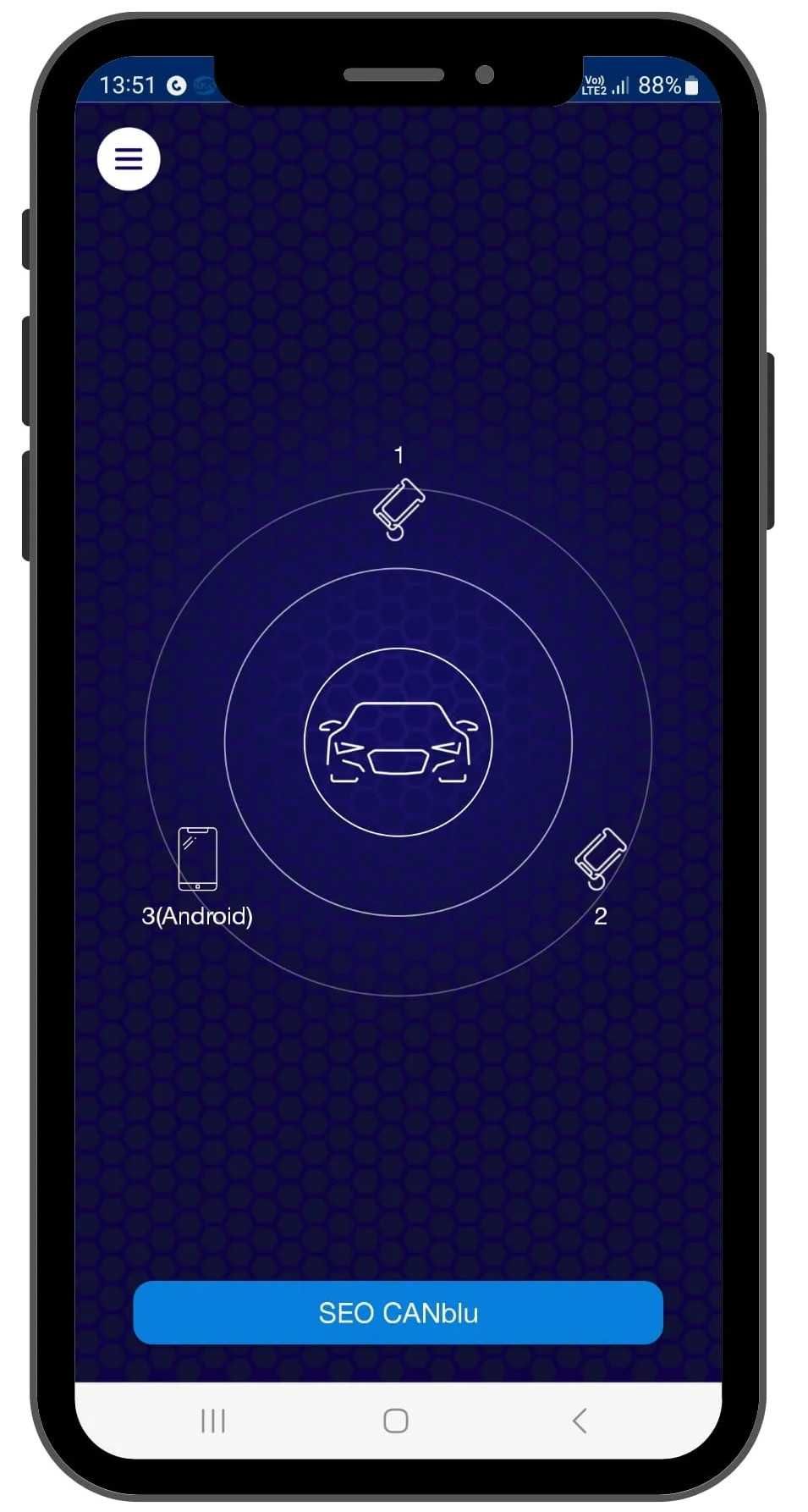 Zabezpieczenie pojazdu auta SEO CANBlu Immobilizer CAN Auto Alarm