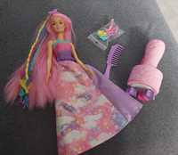 Lalka Barbie, Księżniczka, Zakręcone pasemka, - oryginalna.
Barbie, Ks