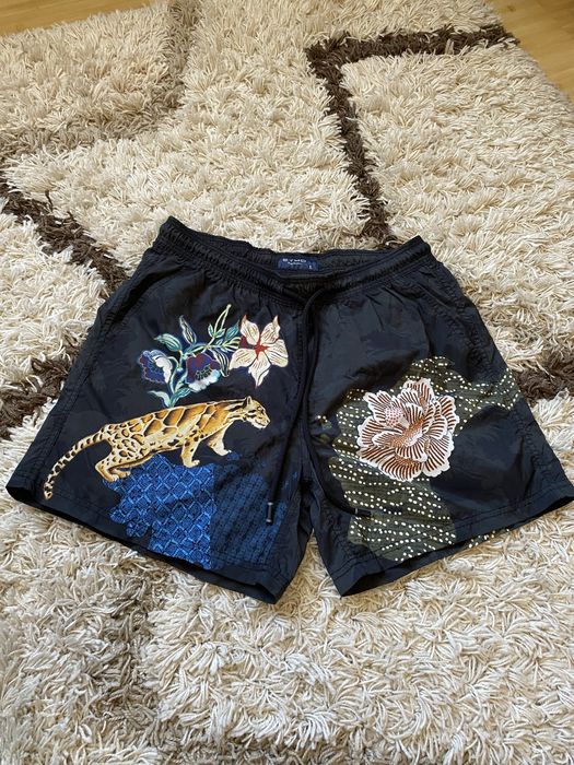 ETRO шорти Jungle Swim Shorts