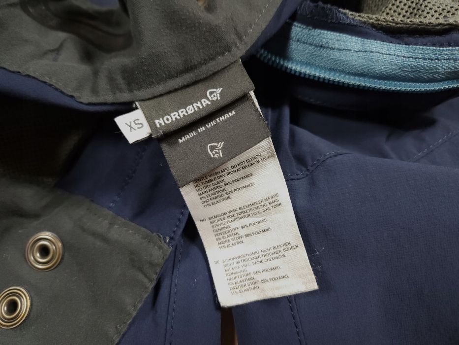 NORRONA Fjora Flex1 Spodnie Trekkingowe Damskie Logowane r. XS