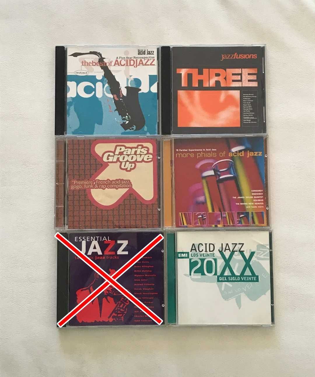 Discos cds de acid jazz, classic jazz