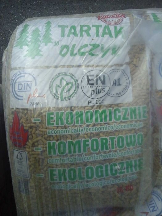 Pellet Olczyk 1000kg=1700zl klasa A1