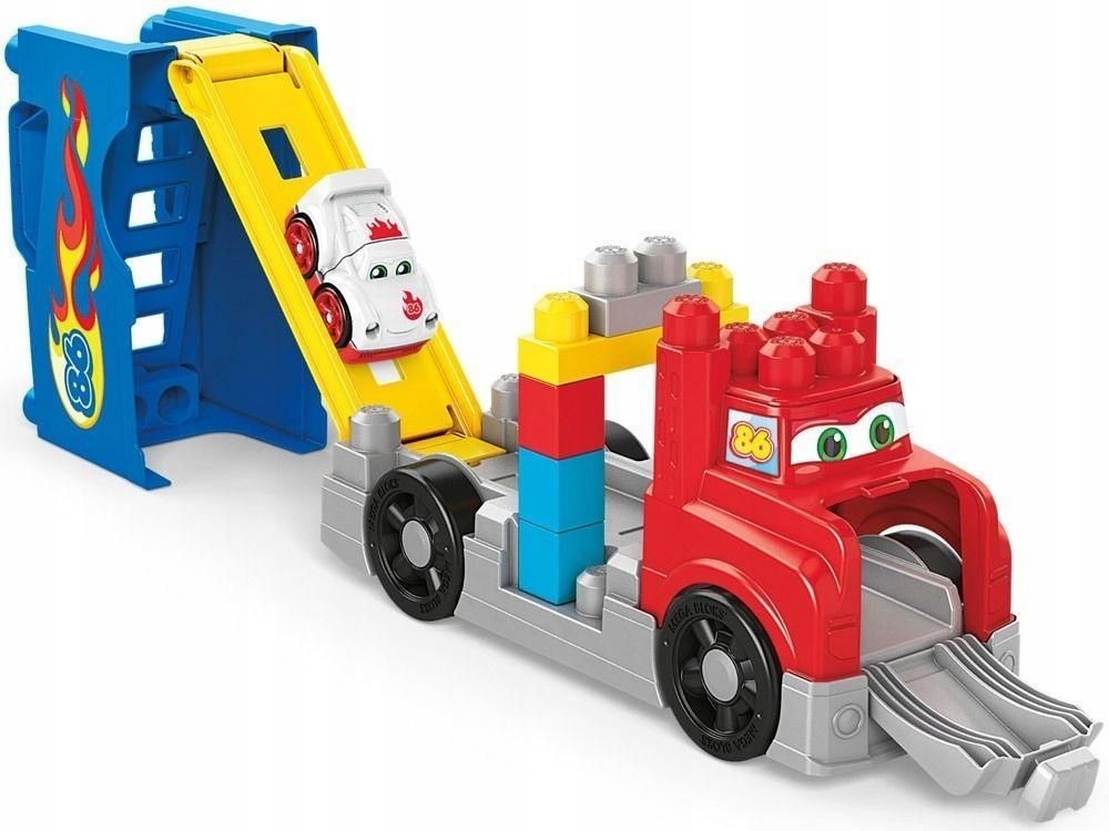 Mega Bloks Ciężarówka Buduj I Ścigaj, Mattel