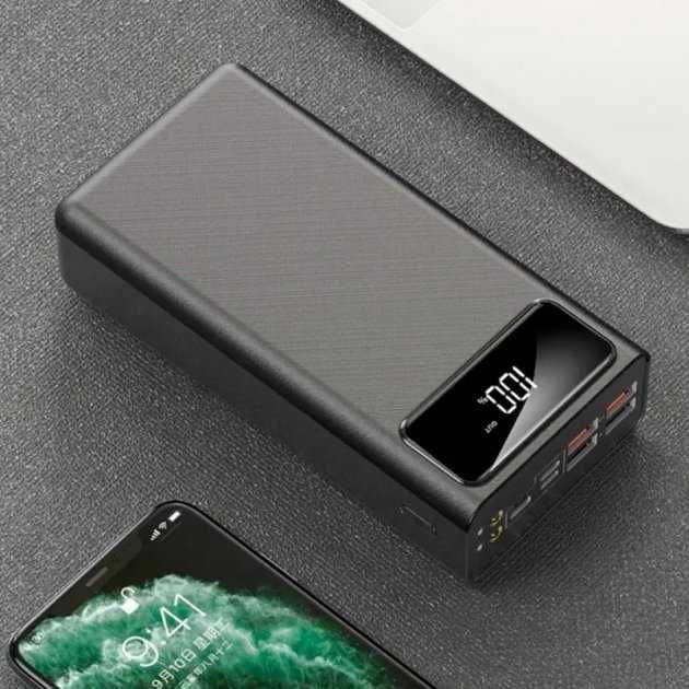 Мощный Power Bank с фонариком, 30000 mAh. Наложенный платеж