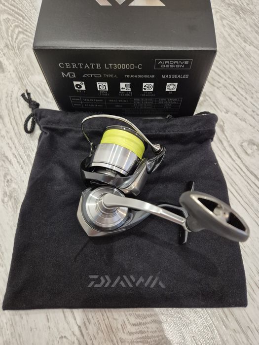 Nowy kołowrotek Daiwa Certate 24 LT 3000D-C