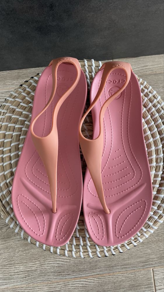 Crocs japonki sexi flip blossom W9 39/40 - produkcja Wietnam