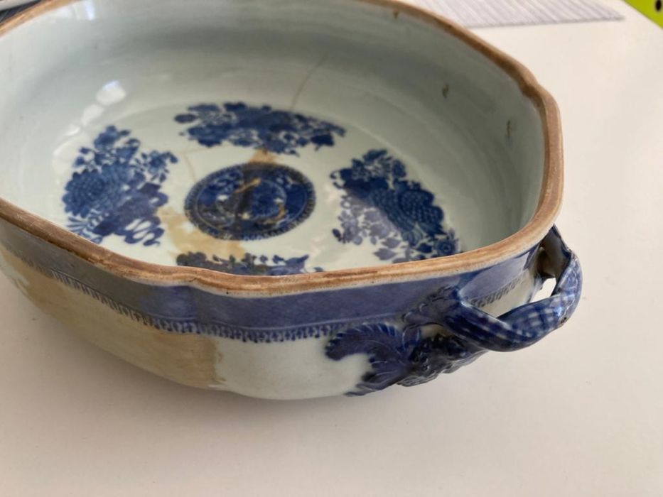 Porcelana Chinesa- Trevessa funda Companhia das Índias