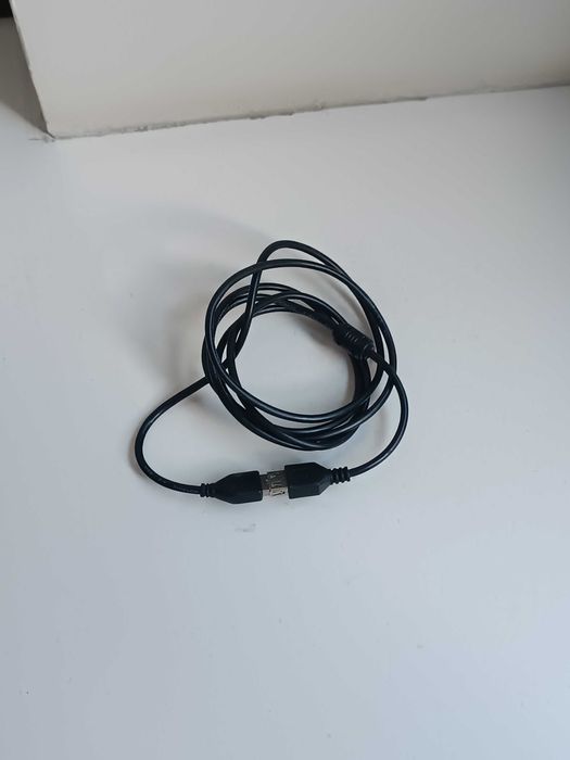 Kabel przedłużacz końcówka USB przedłużka adapter długi czarny 1,8 m