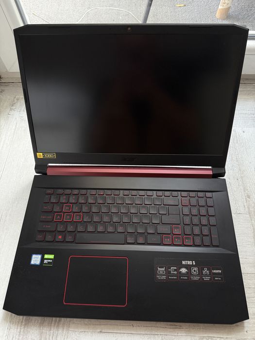 Laptop acer nitro 5 17,3 ekran