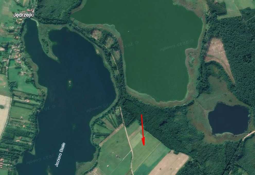 OSTATNIA! Działka budowlana między dwoma jeziorami