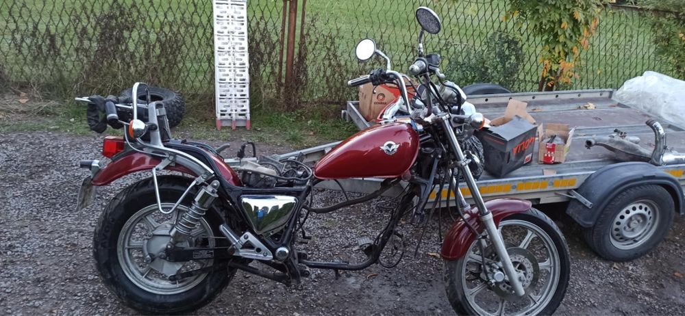 Kawasaki vulcan 750 mozliwy transport