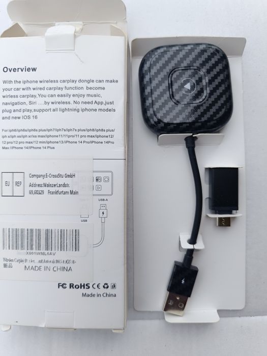 Carplay адаптер для iPhone