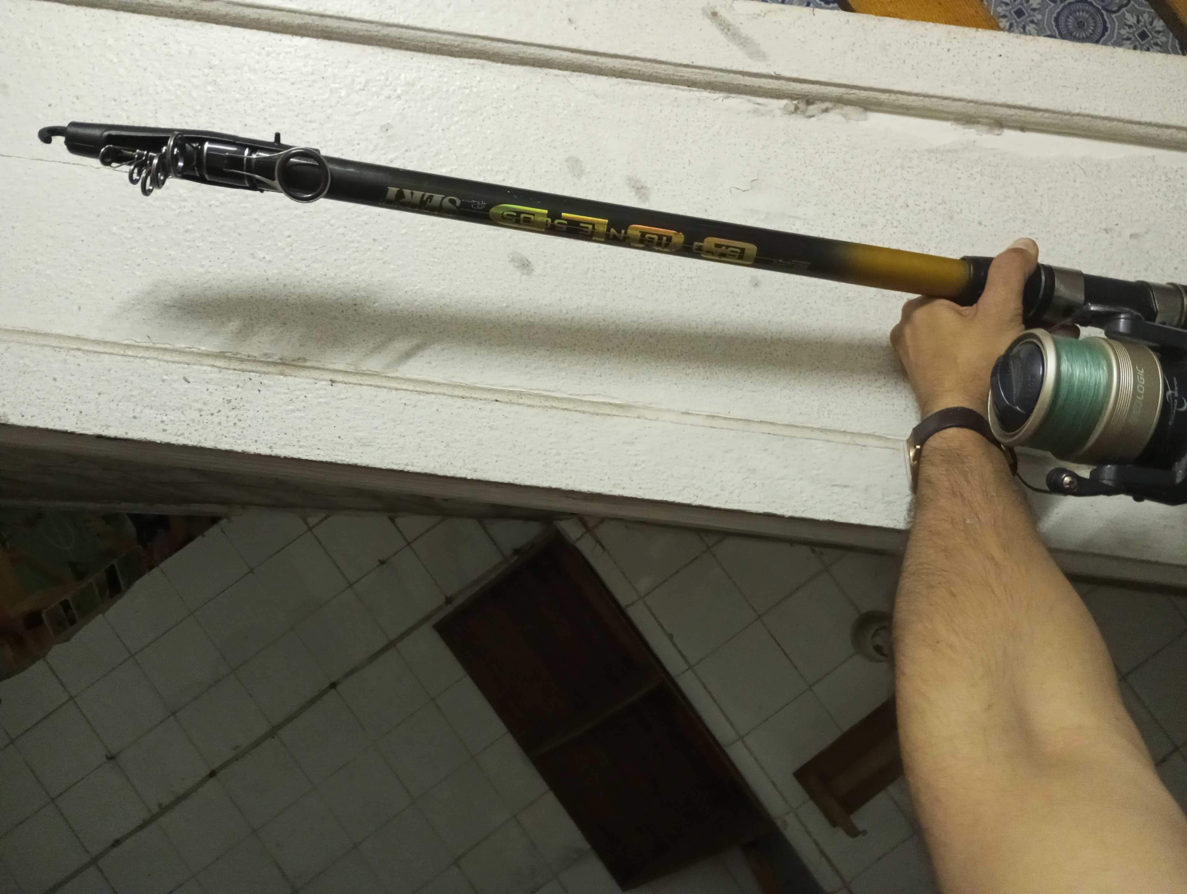SERT GOLD 5.05 MT. cana de  pesca profissional  surf casting