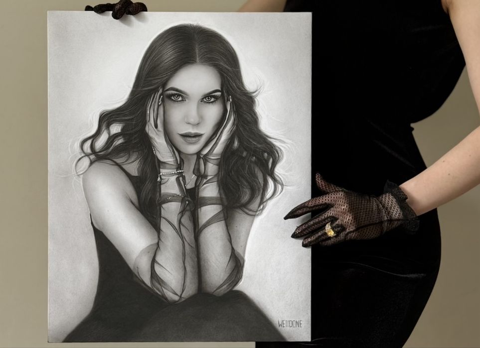 Портрет по фото/ Картина на замовлення/ Ручна робота/ Художник