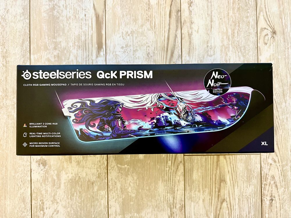 SteelSeries QcK Prism XL Neo Noir