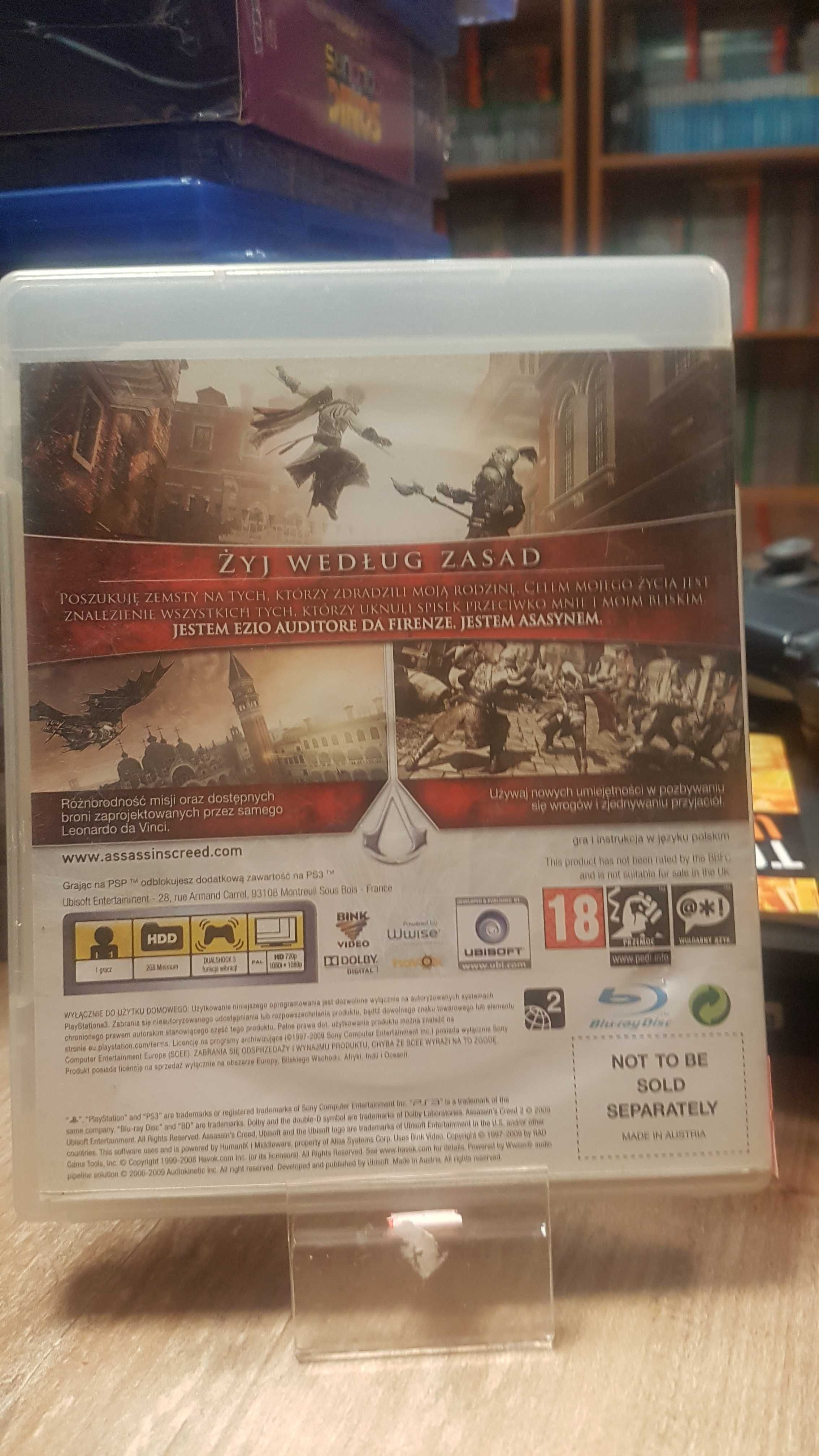 Assassin's Creed II PS3  Sklep Wysyłka Wymiana