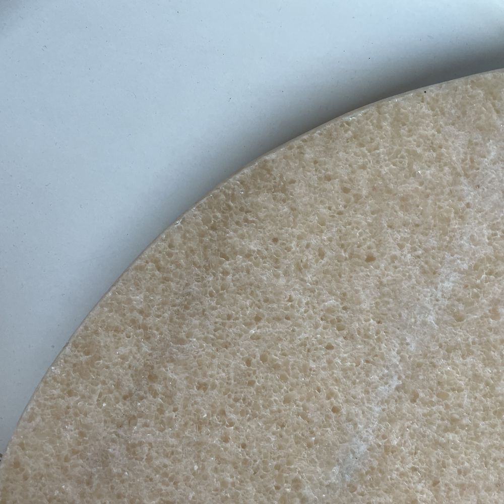 Zara Home Mesa auxiliar de apoio decorativa de Pedra natural
