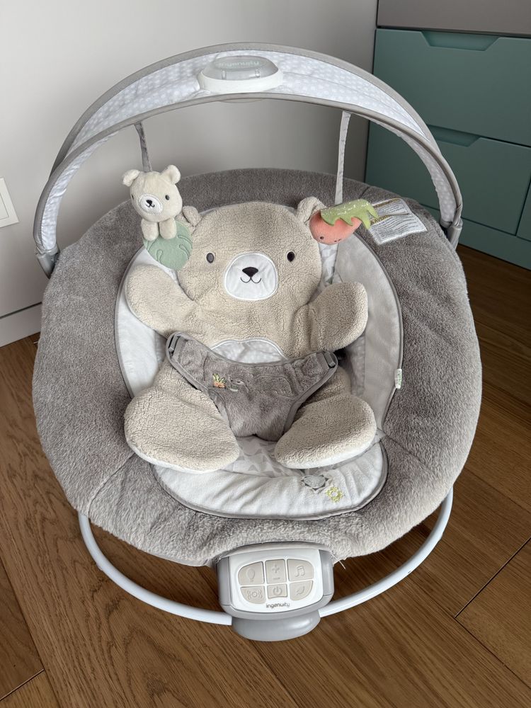 Шезлонг  дитячий Ingenuity InLighten Bouncer Nate