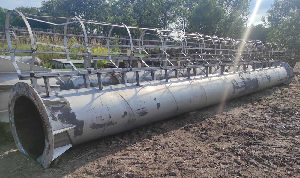 komin stalowy III części 25mb konstrukcja stalowa