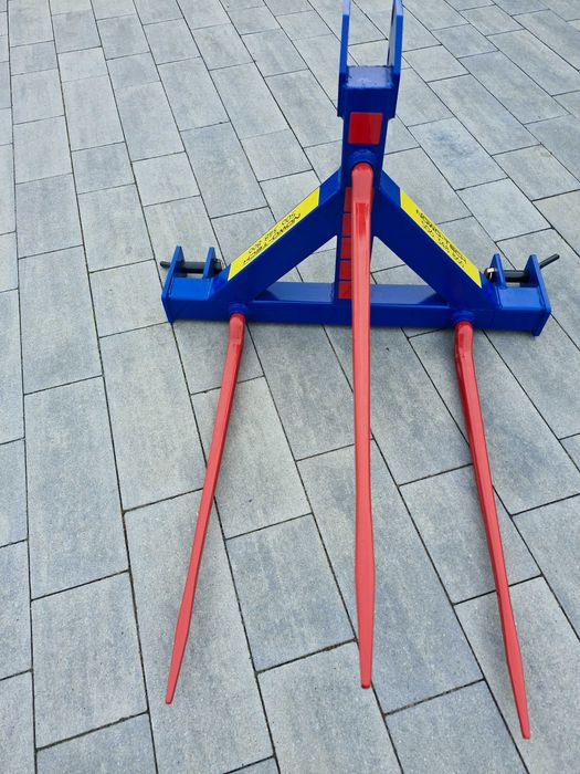 widły do bel, balotów, igła, podnośnik do siana na tył ciągnika, tuz