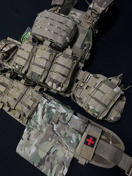 Оригінал плитоноска ASDAG мультикам та РПС пояс бронижелет, плитоноска