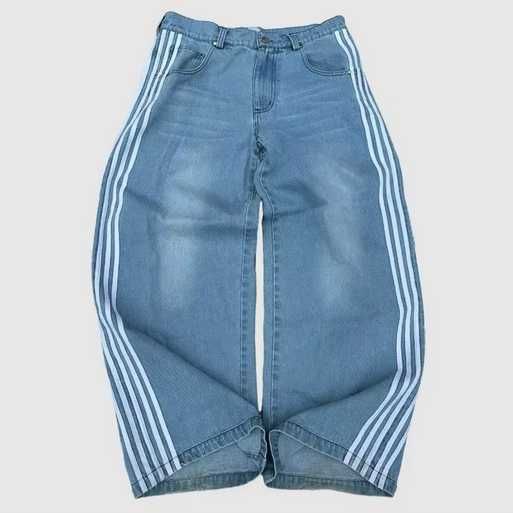 Track pants Yori Sport 5 Stripe Denim Pants Balenciaga Vetements