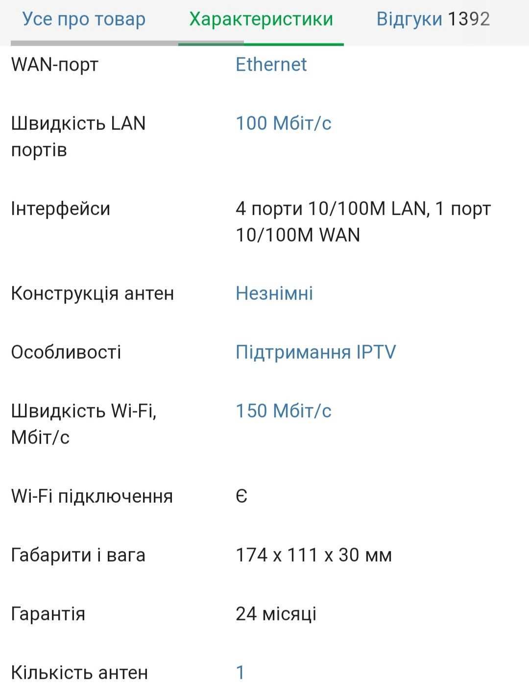 Вай- фай роутер Tp link 740N