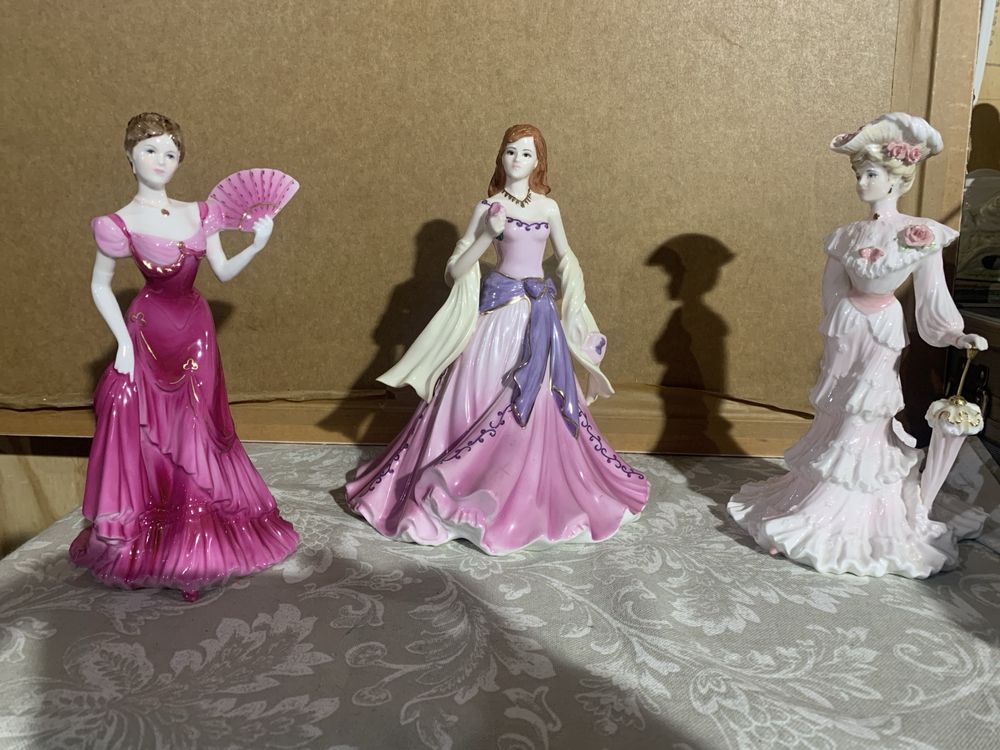 Английские фарфоровые статуэтки COALPORT