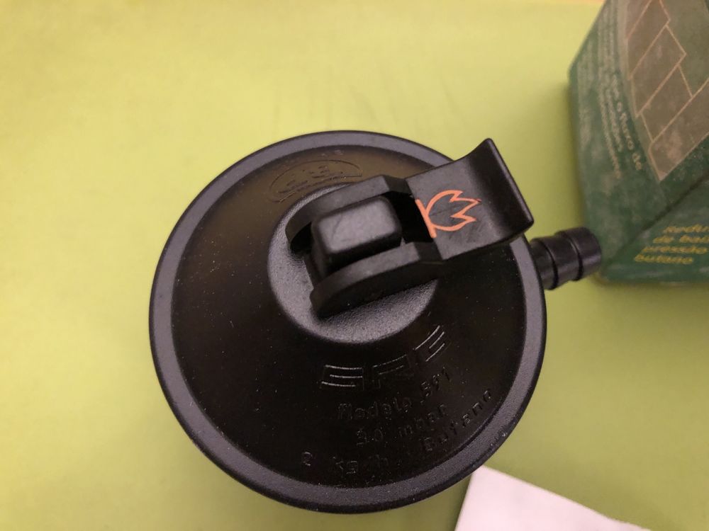 Redutor de gas novo