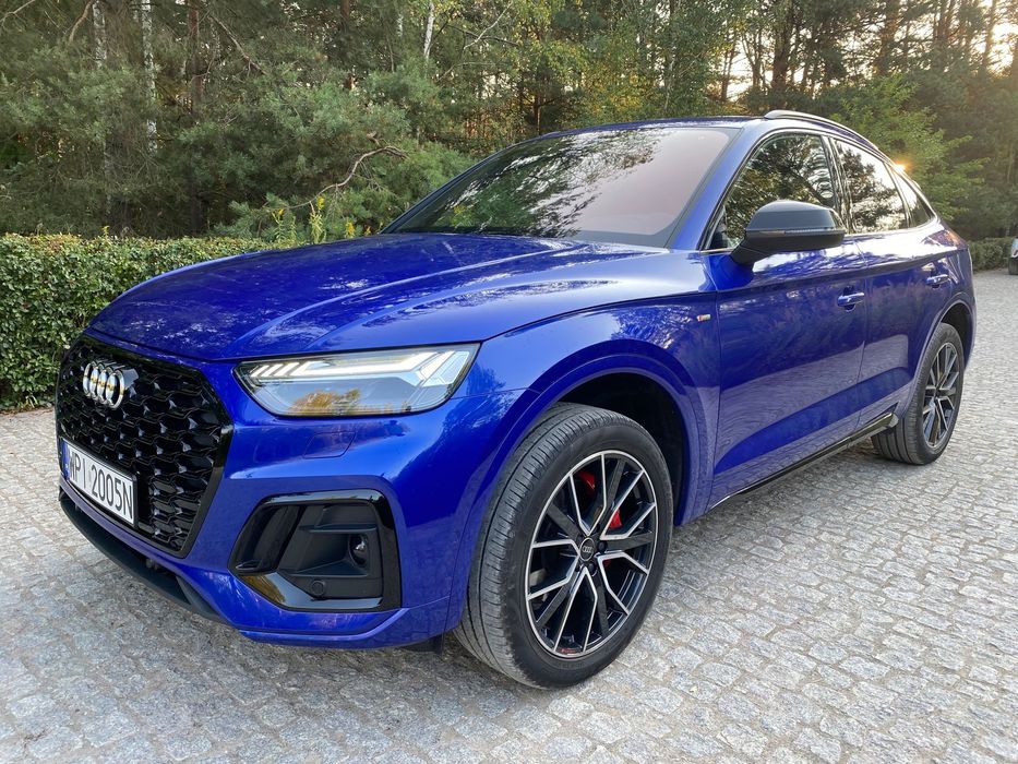 Audi Q5 Sportback 2 X SLINE, III 2025, max wersja, salonPL, serwisASO, gwarancja 5 lat