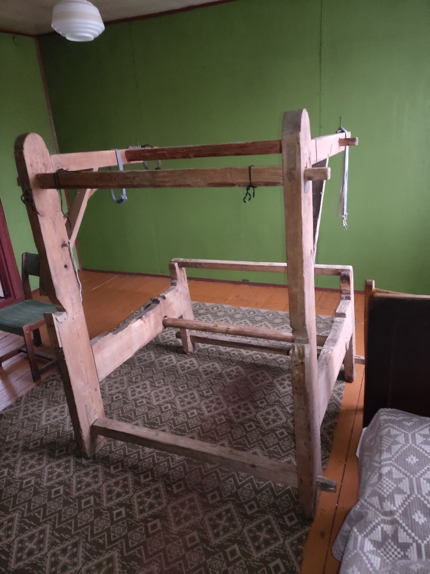 Krosna Tkackie Drewniane