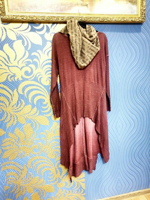 Платья ,Оригинал ,CAP,натуральный трикотаж, ассиметричное