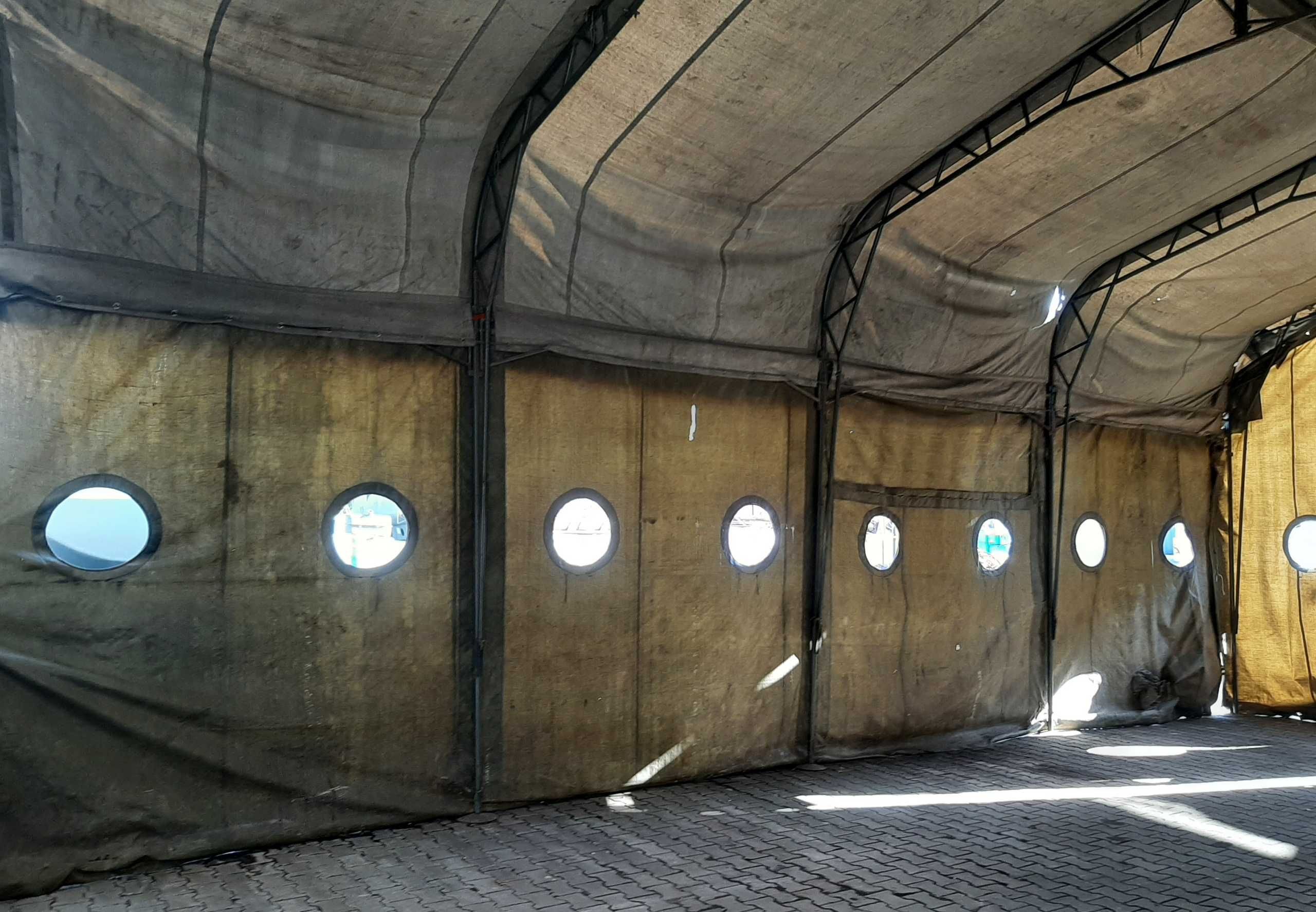 Namiot wojskowy 11x6,5x4,5m NT72