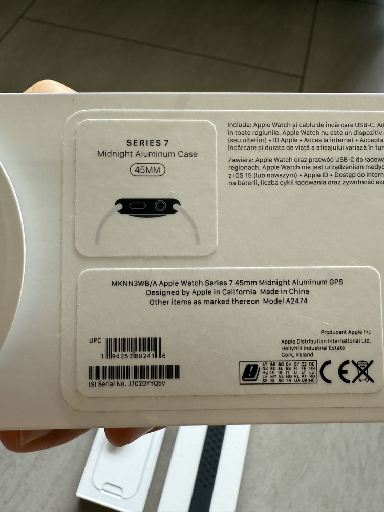 Apple Watch series 7 GPS 45 mm IDEALNY !!!