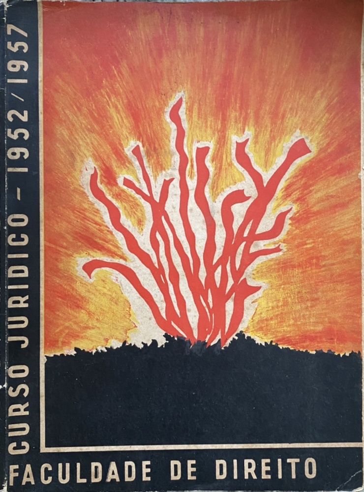 Livro de curso “Curso Jurídico 1952/1957” Faculdade de Direito