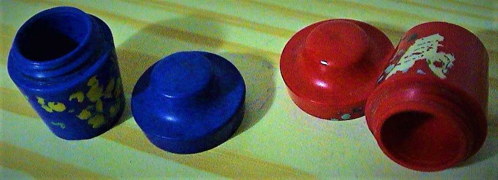 Caixas para COMPRIMIDOS-Anos 30-Preço total das duas.