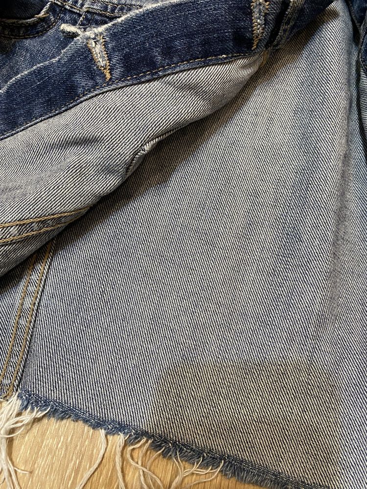 Kurtka jeansowa, TRF DENIM ZARA, rozmiar S