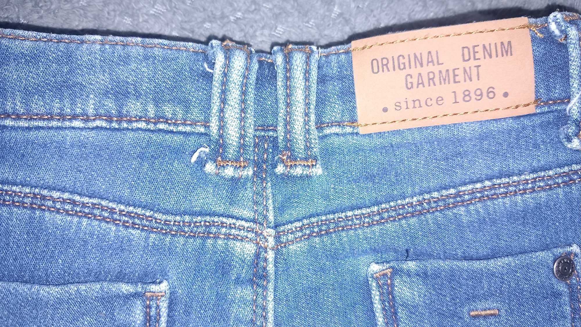 Jeansy spodnie roz 80 chłopięce