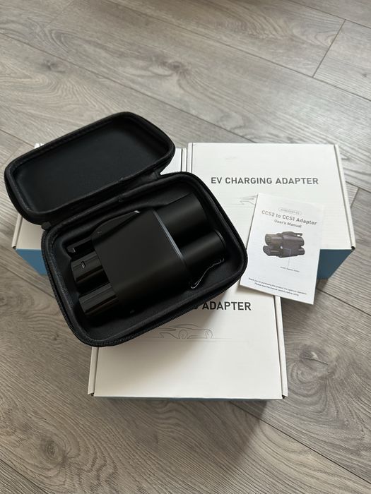 Адаптер перехідник CCS2 to CCS1 400А Найпотужніший Топ переходник