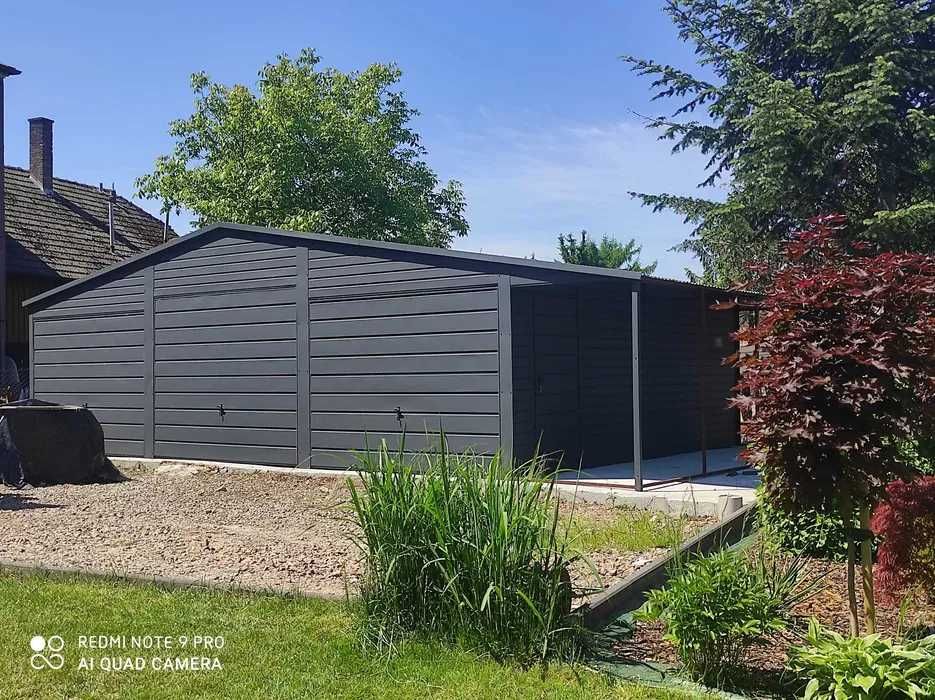 Garaż Blaszany! 6x5 6x6 7x5 8x6 9x6 4x6 3x5 Na Lata Profil Zamknięty!