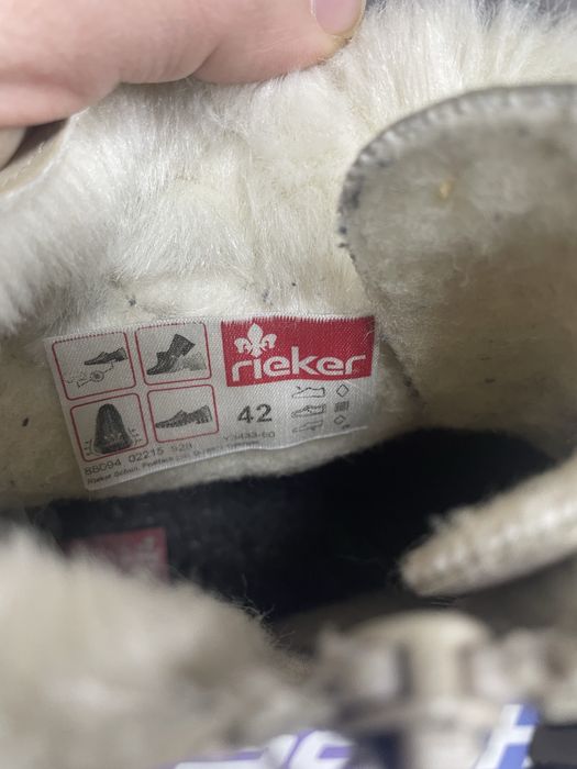 Чоботи Rieker зимові