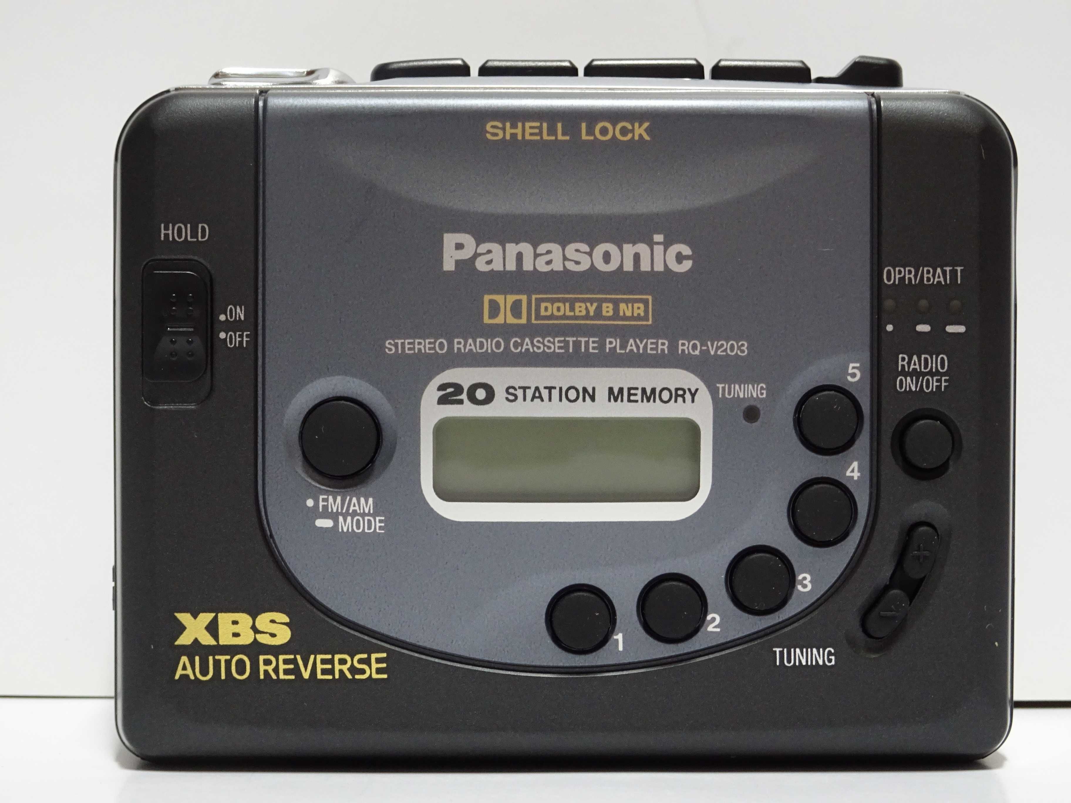 NOWY Walkman PANASONIC RQ-V203(BK) Odtw. Kasetowy / Radio - Rezerwacja