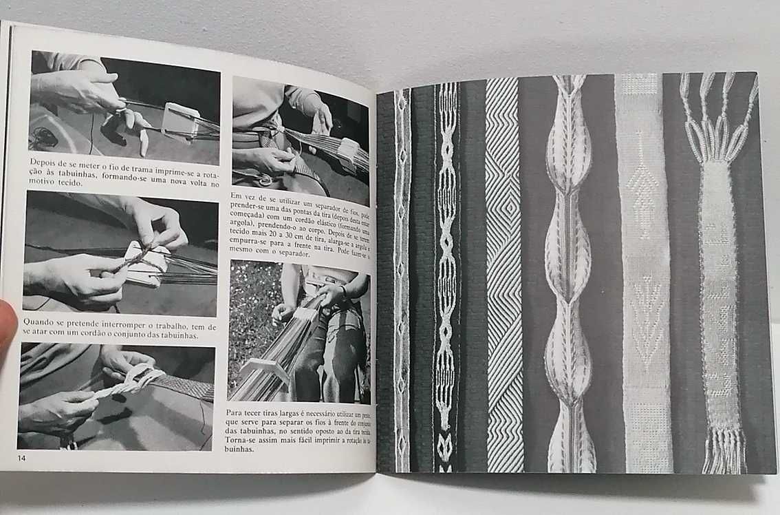 2 Mini brochuras sobre Macramé e Entrançados