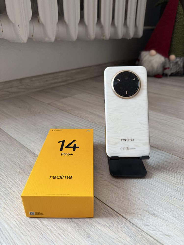Realme 14 Pro+ 5G 12/512 GB Pearl White gwarancja + gratisy