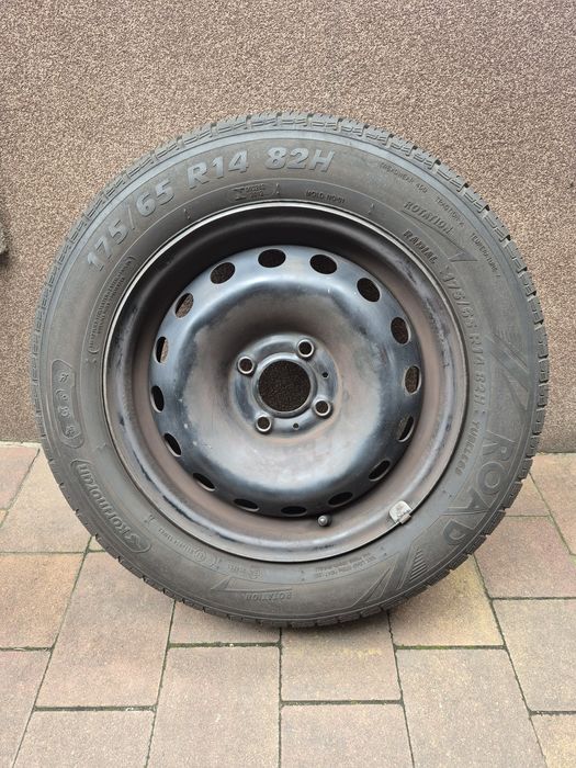 Koła, opony letnie Kormoran 175/65 R14 z felgami (jak NOWE)