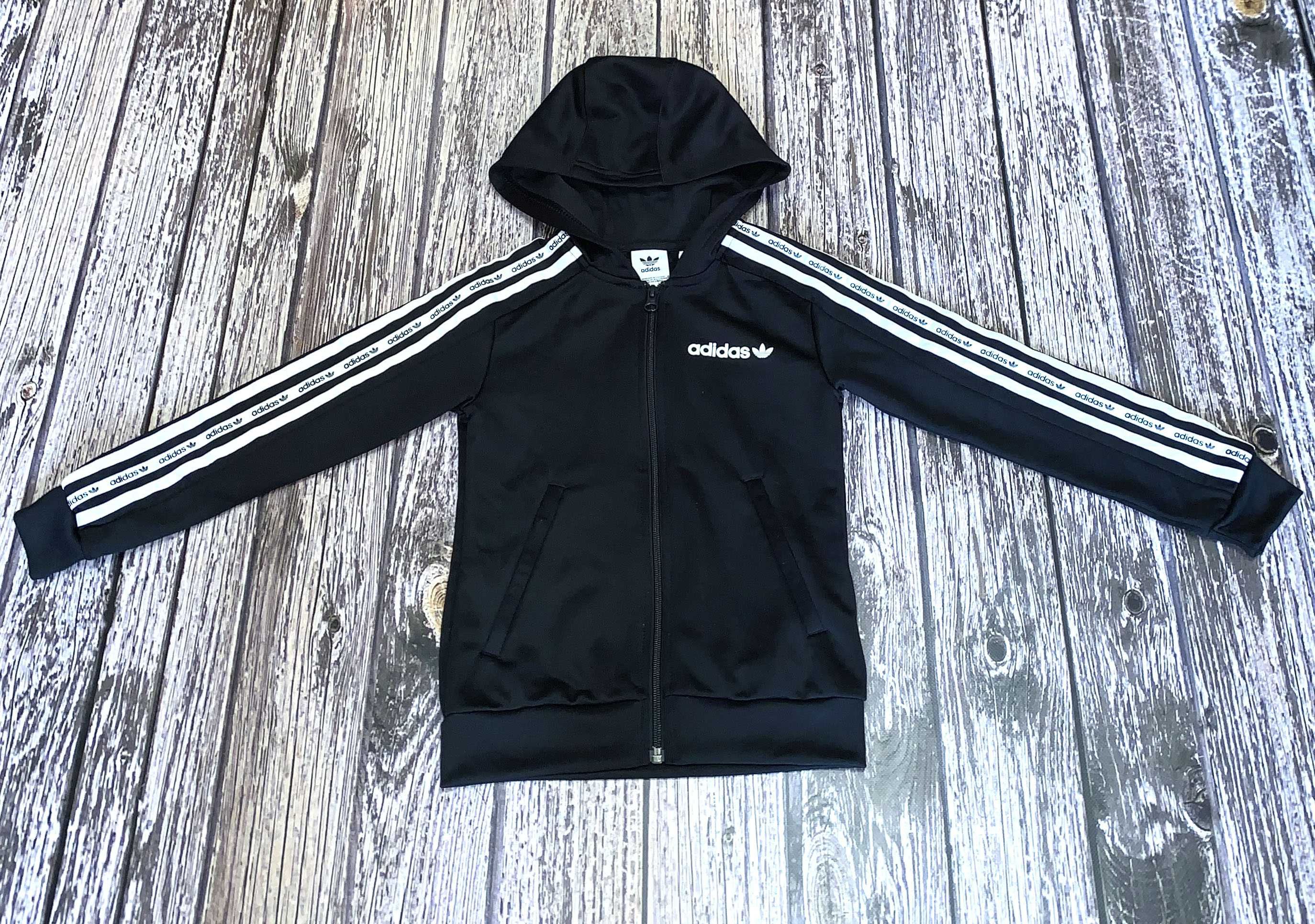 Фирменная кофта Adidas для мальчика 7-8 лет, 122-128 см