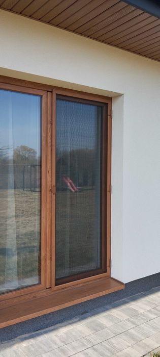 Moskitiera plisowana drzwiowa okienna przesuwna rolowana Montaż