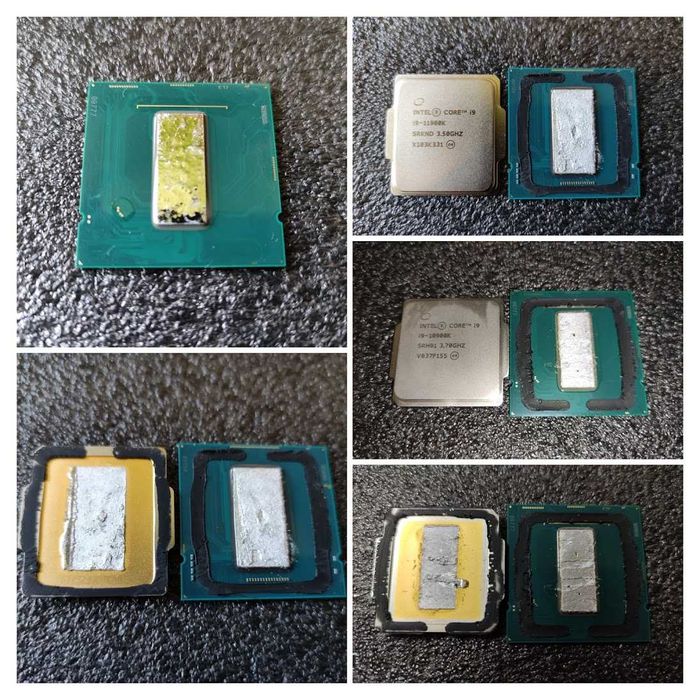 Скальпирование процессора Ryzen 7 8700G Intel 14900K 13900K 12900K