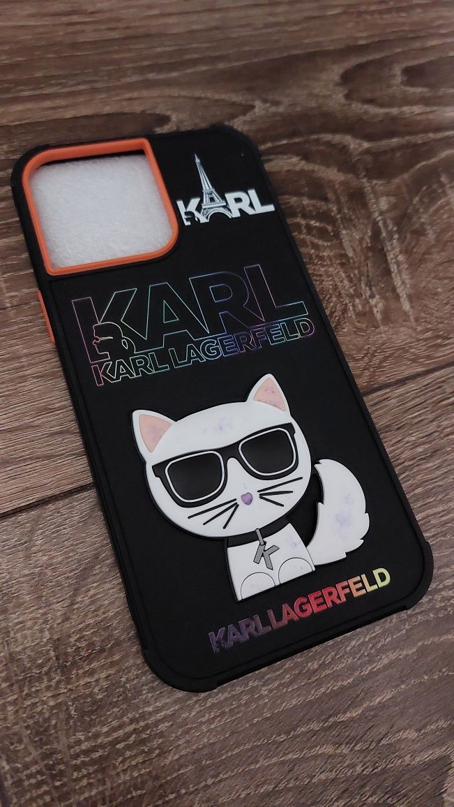 Nowe silikonowe etui IPHONE 13PRO MAX Karl Lagerfeld.